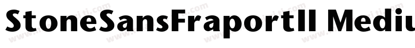 StoneSansFraportII Mediumlt字体转换